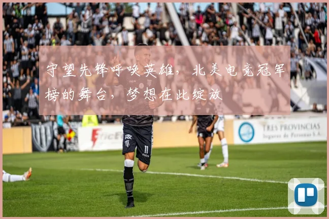 守望先锋呼唤英雄，北美电竞冠军榜的舞台，梦想在此绽放